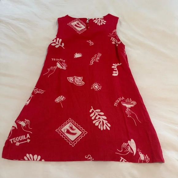 Paper Heart Linen Tequila Anthropologie Dress - Picture 7 of 9